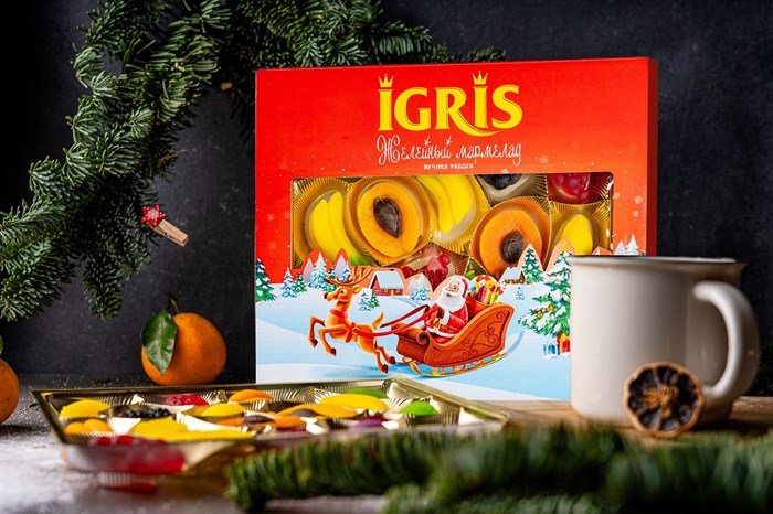 Мармелад IGRIS "Дед Мороз" 300 грамм. - фото 2165329