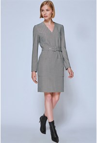 Платье Bazalini 4255 черно-белый 0192053406
