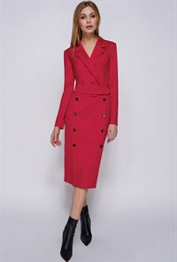 Платье Bazalini 3960 красный 769272748