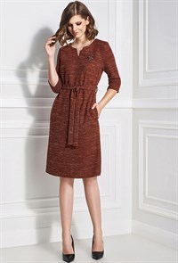 Платье Bazalini 3369 коричневый 1769133281