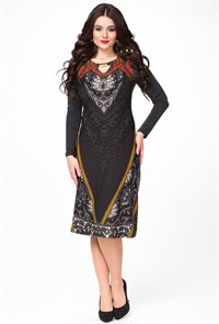 Платье Melissena 857 узоры 0272824142