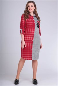 Платье Anastasia Mak 688 красный 0705633661