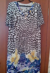 Платье Lenata 11548 леопард